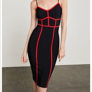BCBG Strappy Bodycon Dress
